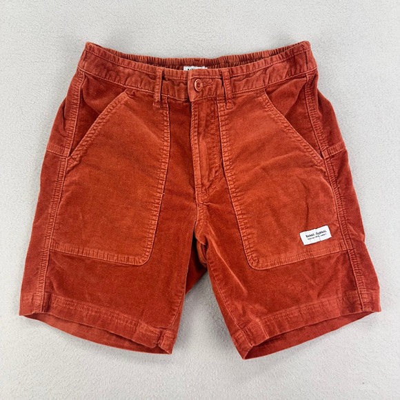 Banks Journal Big Bear Walk Shorts Mens 28 Brown Corduroy 7" Huckberry - Picture 1 of 10